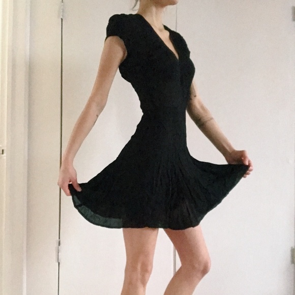 black tulip dress